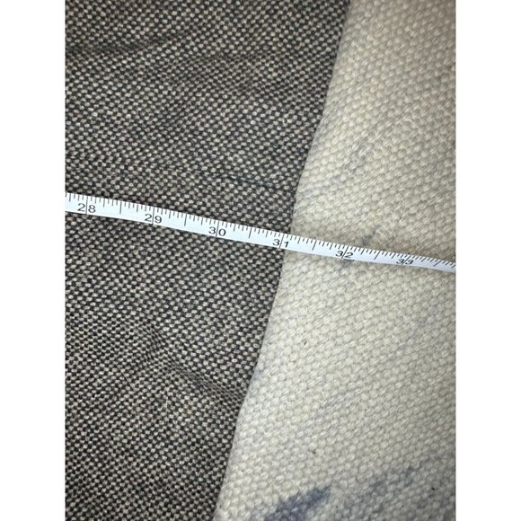 ⚡SOLD⚡ GAP Vintage 90s 60s Wool Sheath Dress Leather Tie Sleeveless Size 6 - Picture 9 of 9